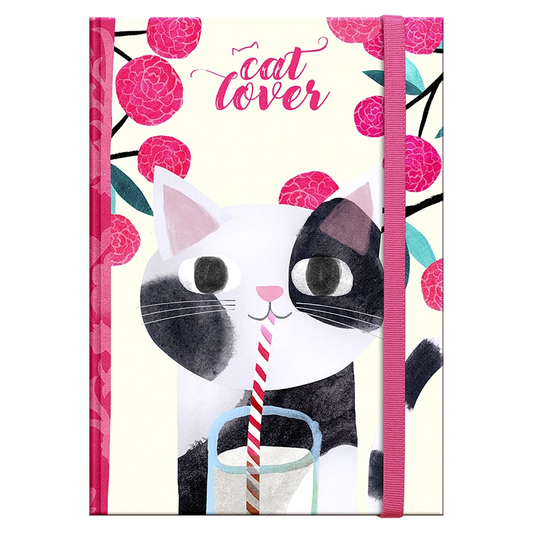 Libreta tapa dura Cat lover