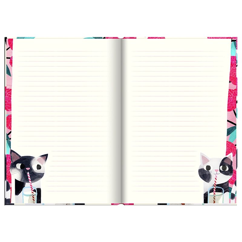 Libreta tapa dura Cat lover