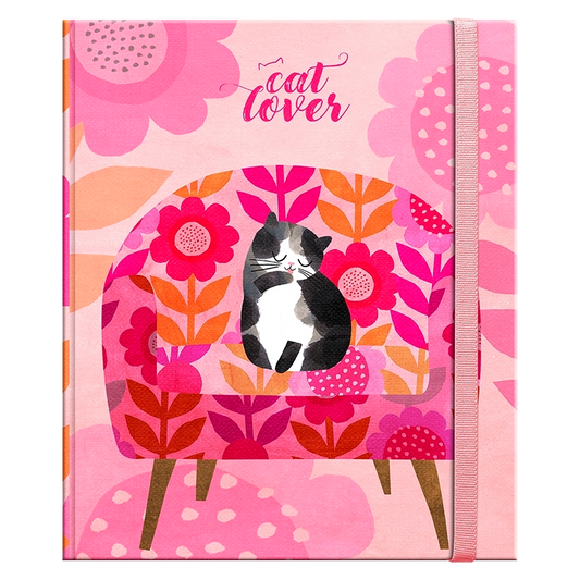 Libreta Tapa dura Planet cat