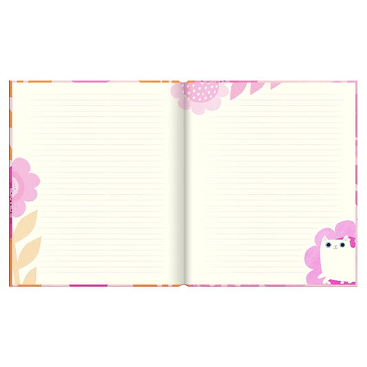 Libreta Tapa dura Planet cat