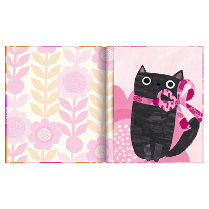 Libreta Tapa dura Planet cat