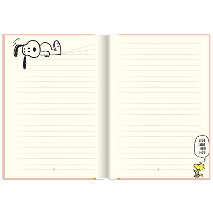 Libreta Snoopy Tapa Dura Pequeña