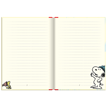 Libreta Snoopy Tapa Dura Pequeña