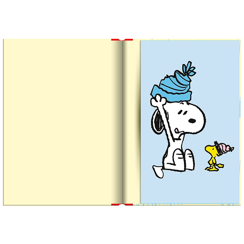 Libreta Snoopy Tapa Dura Pequeña