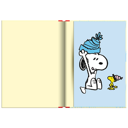 Libreta Snoopy Tapa Dura Pequeña