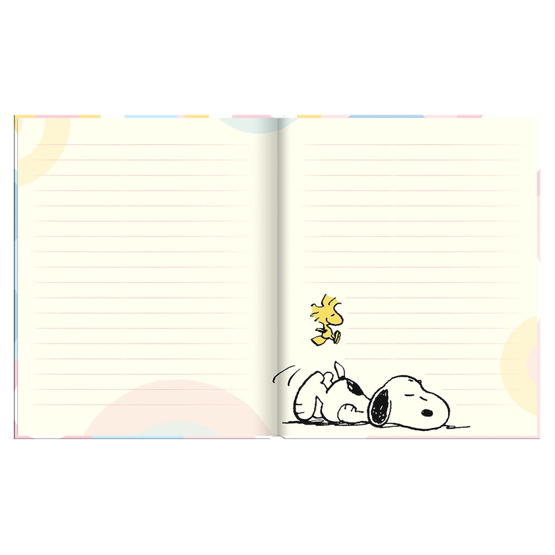 Set de Mini Cuadernos con Caja – Snoopy Pastel