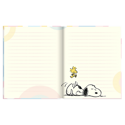 Set de Mini Cuadernos con Caja – Snoopy Pastel