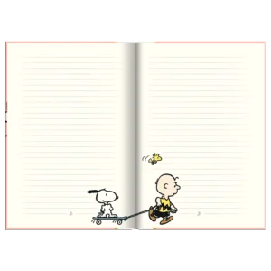 Libreta Tapa dura Mediana (lineas) – Snoopy
