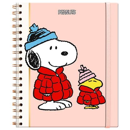 Cuaderno Universitario lineado  Snoopy