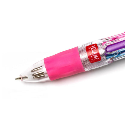 Mini bolígrafo de 4 colores - Unicornio