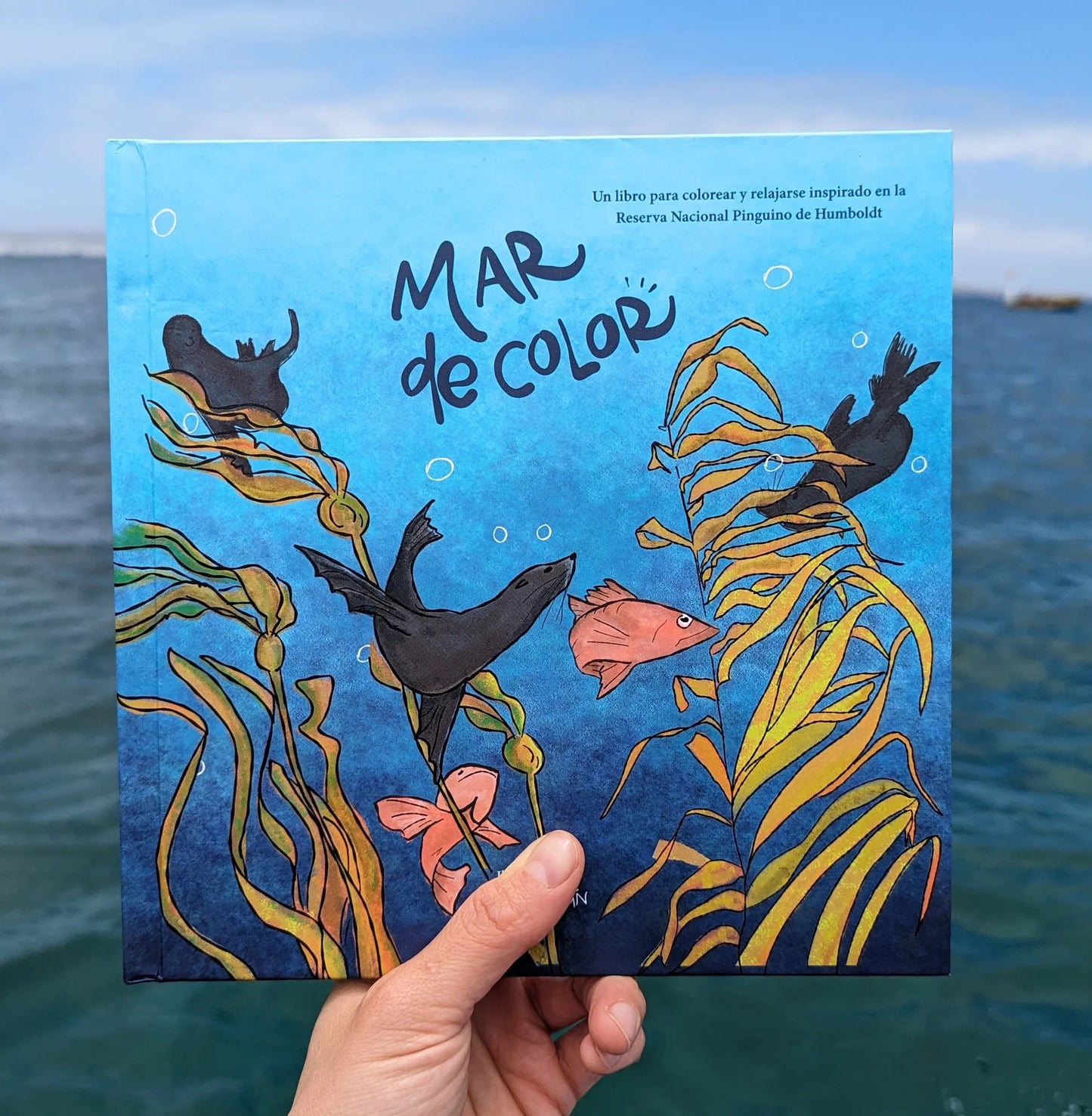 Libro para colorear: Mar de Color - Verónica Bázan