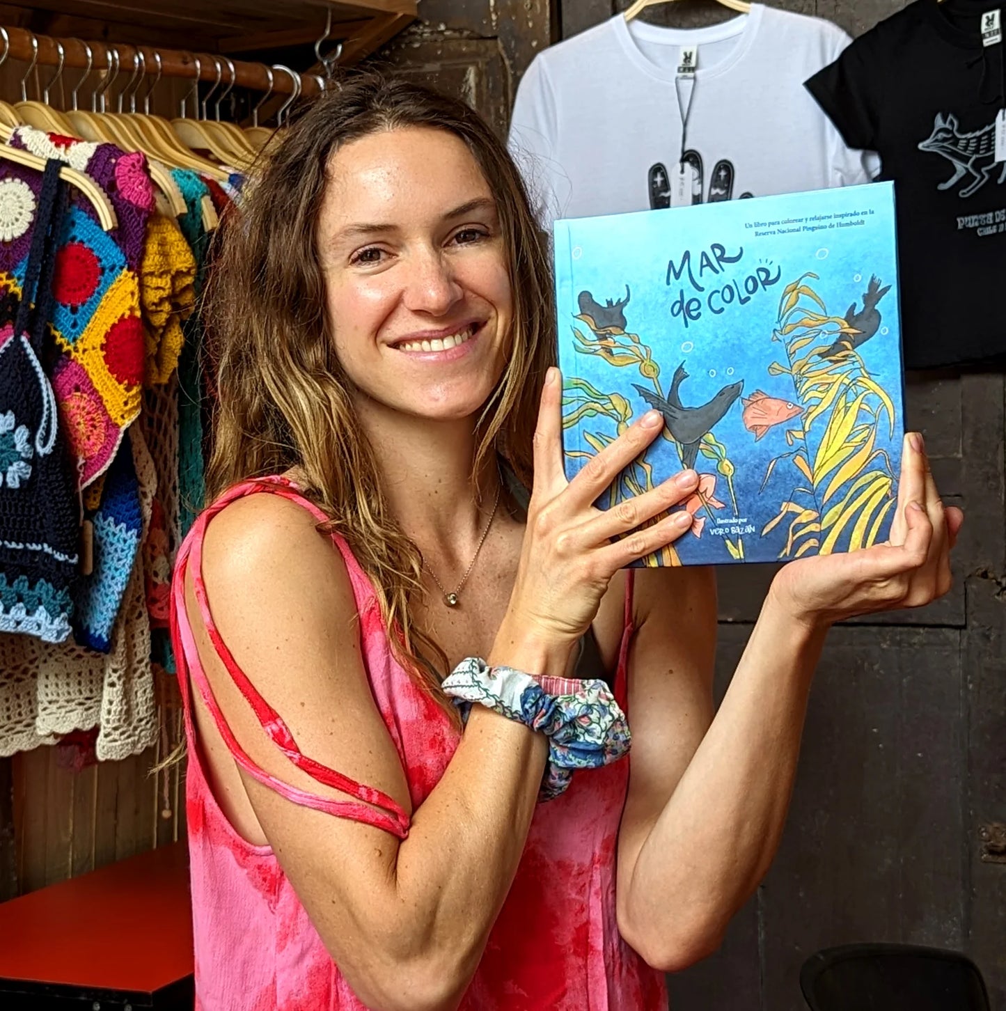 Libro para colorear: Mar de Color - Verónica Bázan