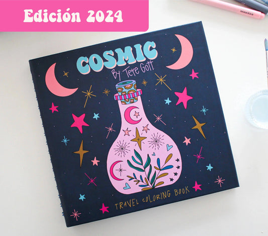 Libro para colorear Cosmic