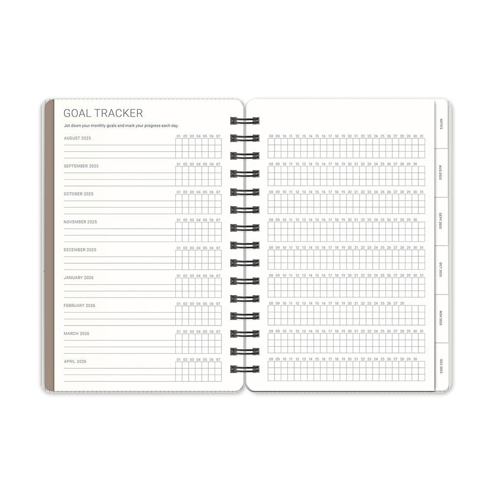 Agenda 2026 Stone Agatha 17 Meses