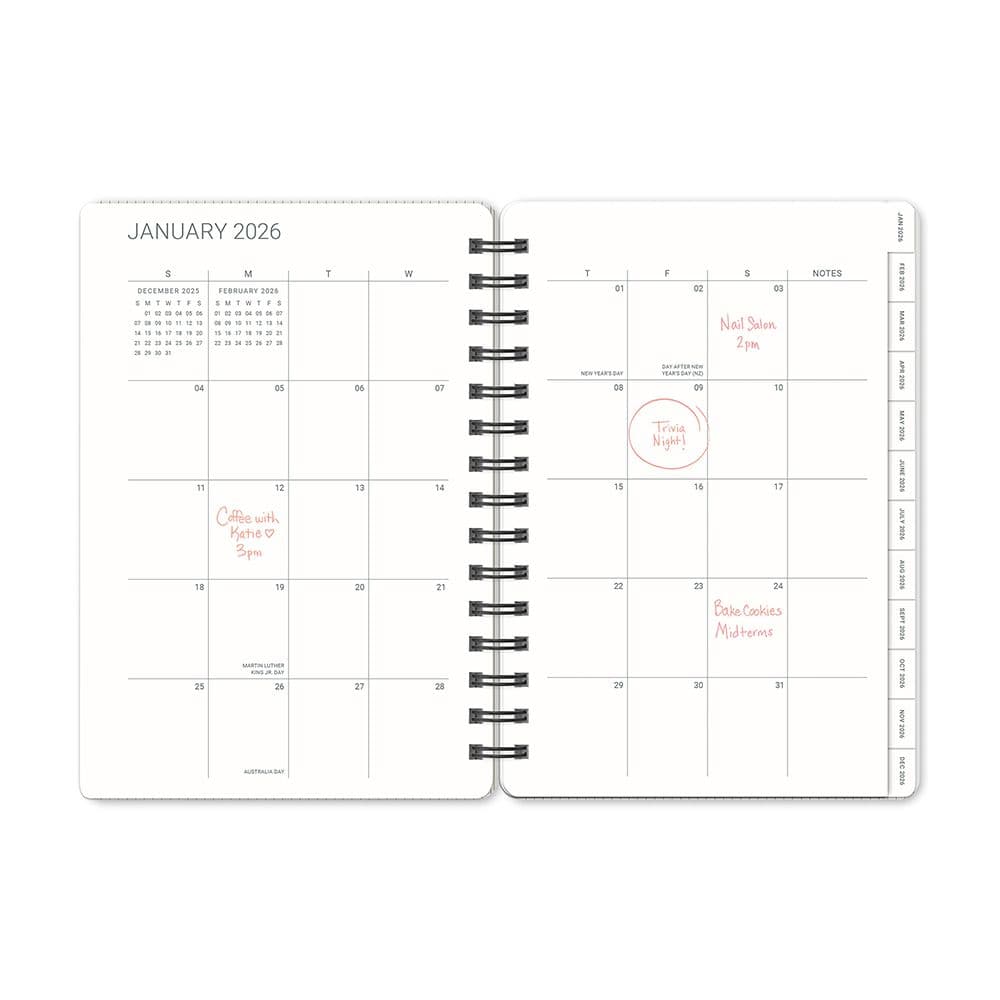 Agenda 2026 Stone Agatha 17 Meses