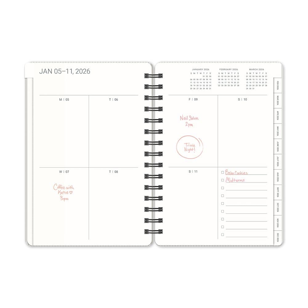 Agenda 2026 Stone Agatha 17 Meses