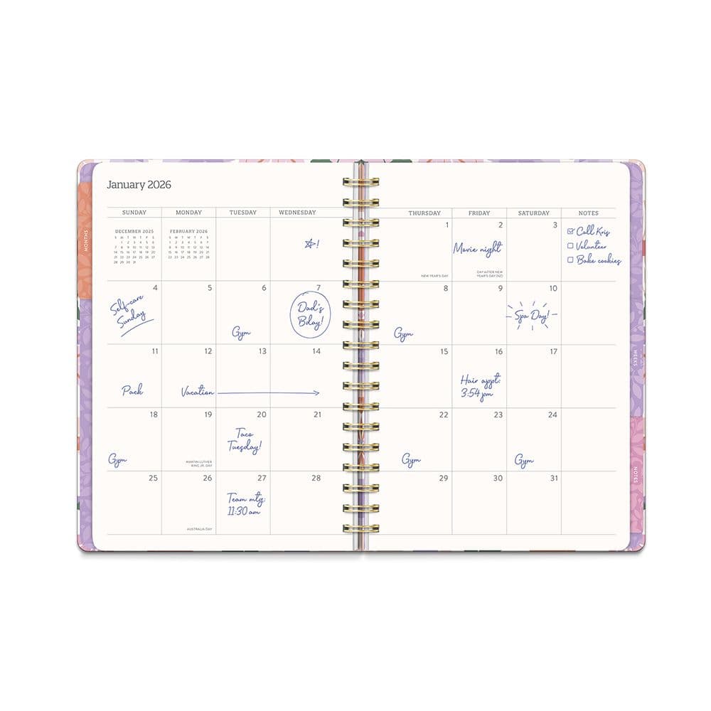 Agenda 2026 Secret Garden 17 Meses