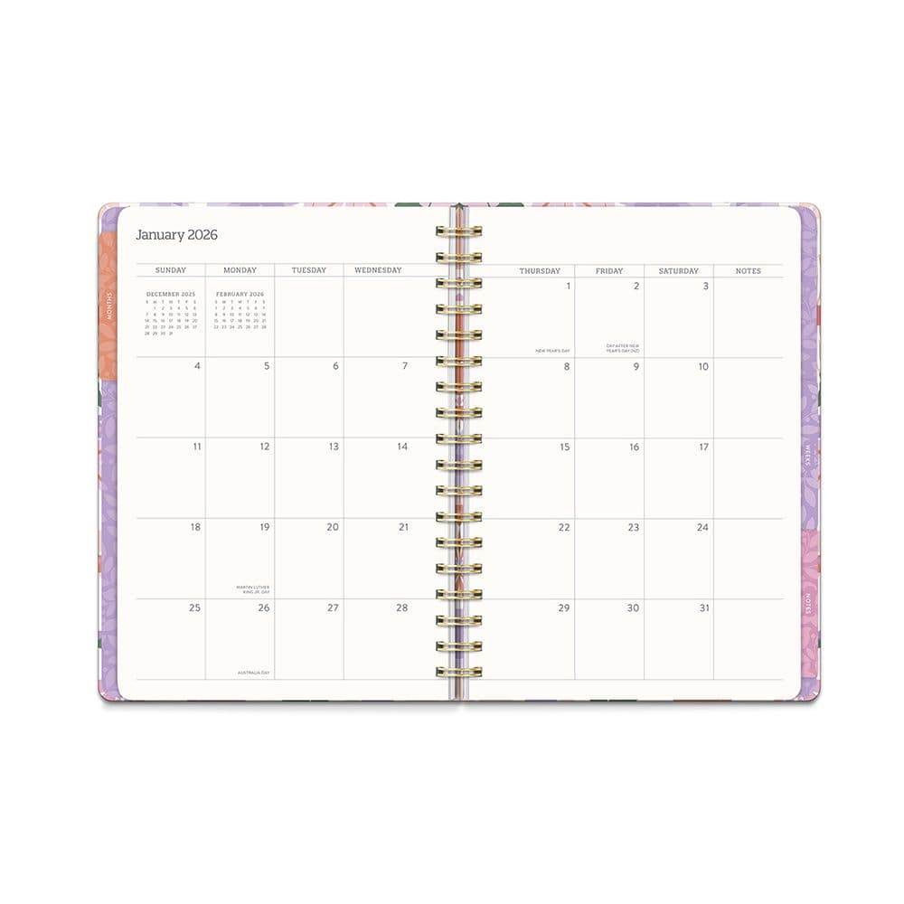 Agenda 2026 Secret Garden 17 Meses