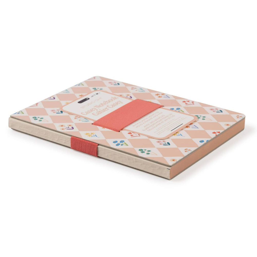 Libreta con Elástico para Celular Meadow Lane