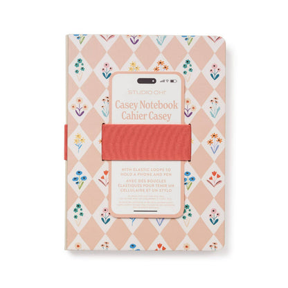 Libreta con Elástico para Celular Meadow Lane