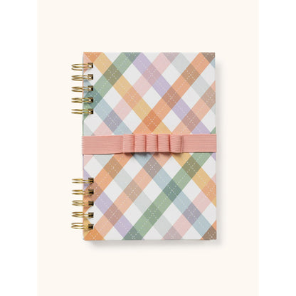 Cuaderno con Elástico para Lápices Cuadrillé