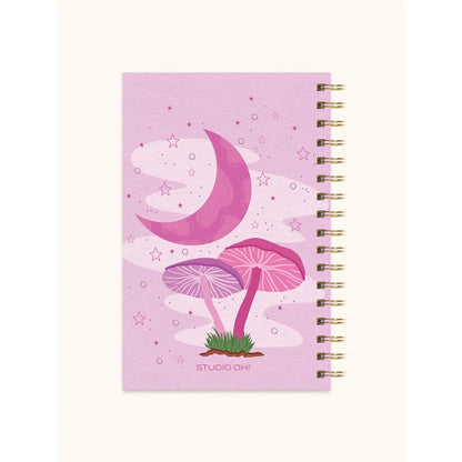 Cuaderno Moonlit Mushrooms