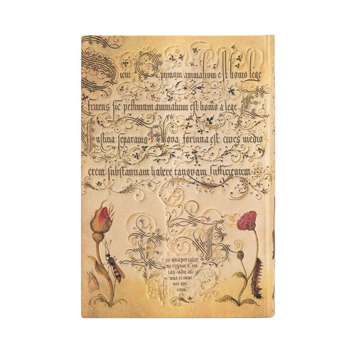 Libreta Mini Tapa Dura - Mira Botánica Rosa Flamenca