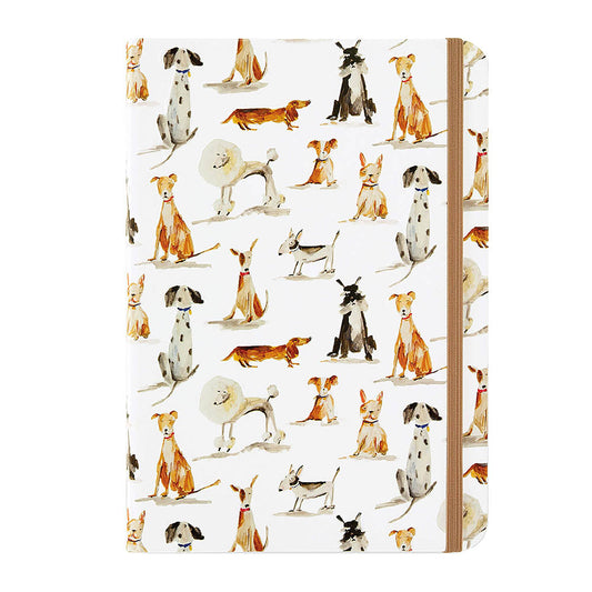 Libreta perritos con Elástico