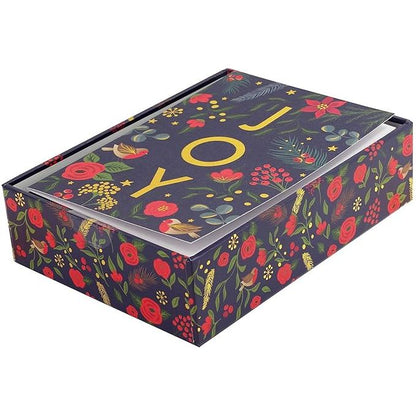 Caja Tarjetas con Sobres Navidad Joy