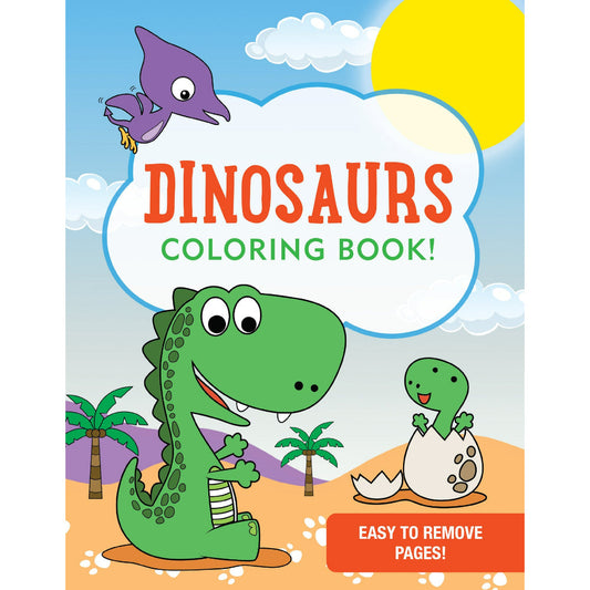 Libro para Colorear Dinosaurs