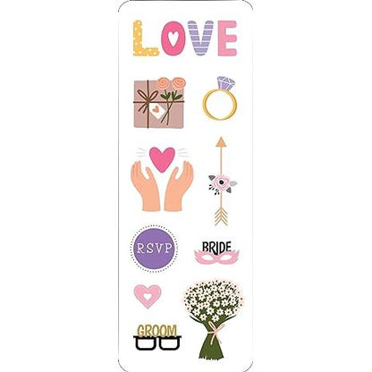 Set de Stickers Matrimonio