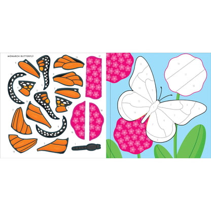 Libro de Stickers para Colorear Butterflies & Bugs