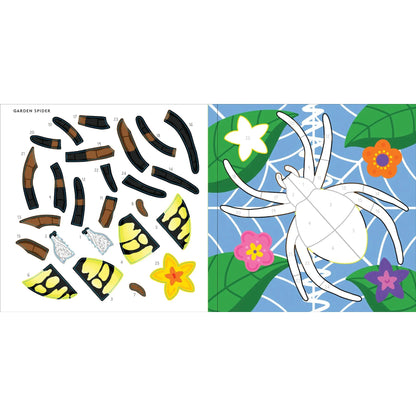 Libro de Stickers para Colorear Butterflies & Bugs