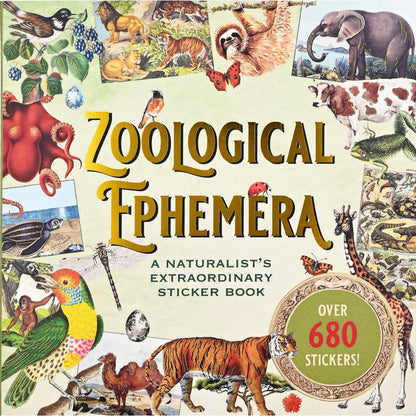 Libro de Stickers Zoológico Ephemera