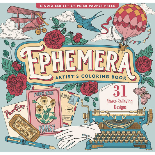 Libro para Colorear Ephemera