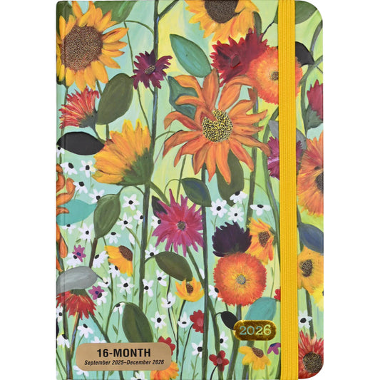 Agenda 2026 Sunflower Dreams 16 Meses