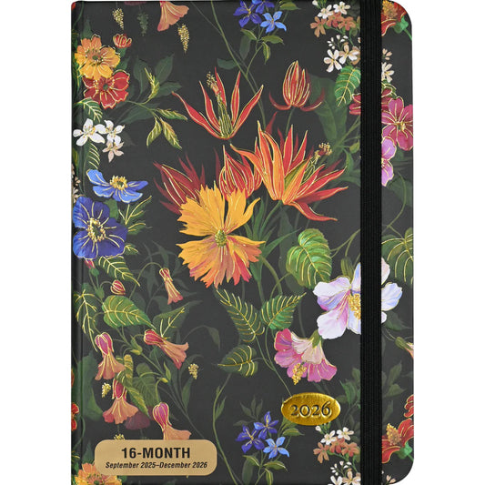 Agenda 2026 Floral Paradise 16 Meses