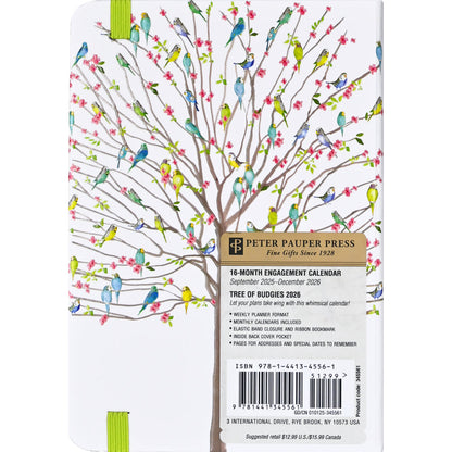 Agenda 2026 Tree of Budgies 16 Meses