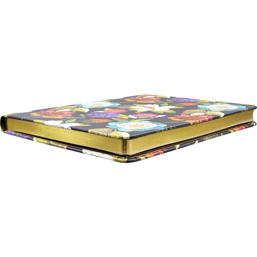 Libreta Mediana Flores Elegantes