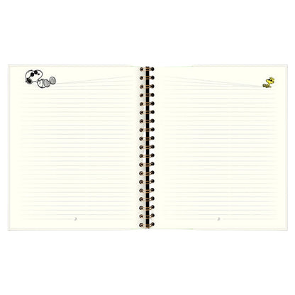 Cuaderno Snoopy Verde