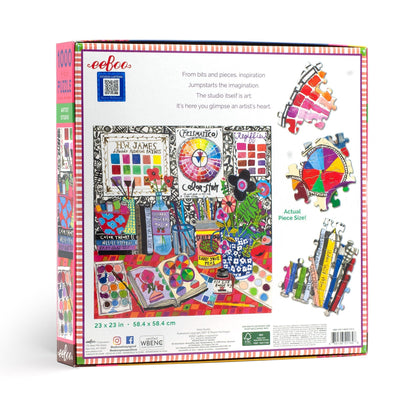 Puzzle 1000 piezas - Estudio de Artista