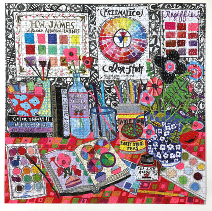 Puzzle 1000 piezas - Estudio de Artista