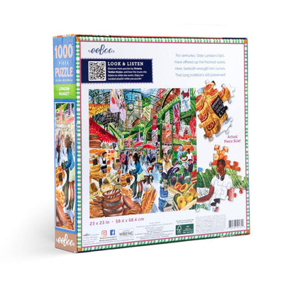 Puzzle 1000 piezas - Mercado en Londres