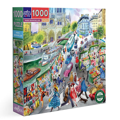 Puzzle 1000 piezas - Paris Bookseller