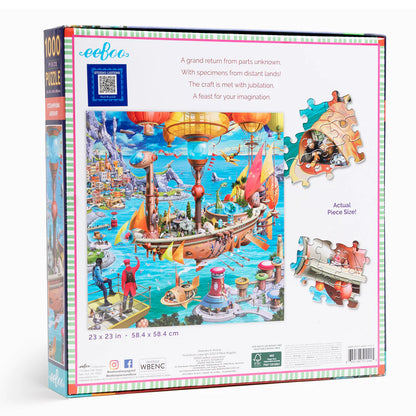 Puzzle 1000 piezas Steampunk Airship