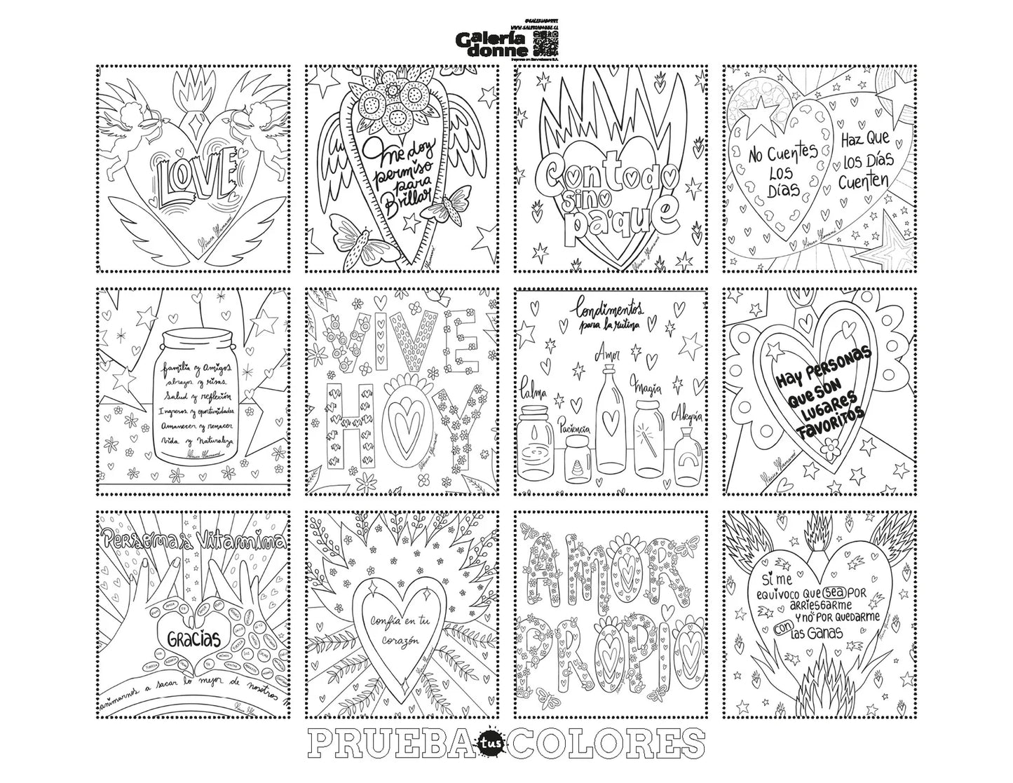 Libro para colorear Pinta conmigo