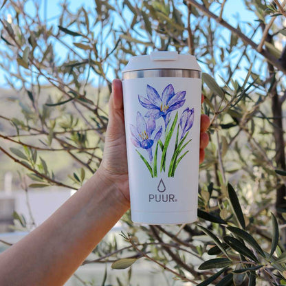 Vaso Térmico Puur Mug Azafrán Hermético 470 ml