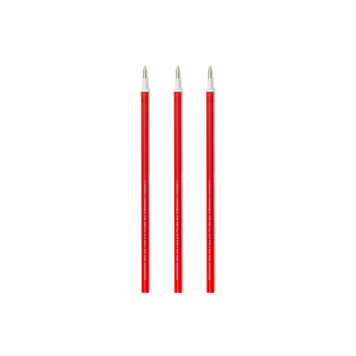 Repuestos bolígrafo de gel borrable Rojo