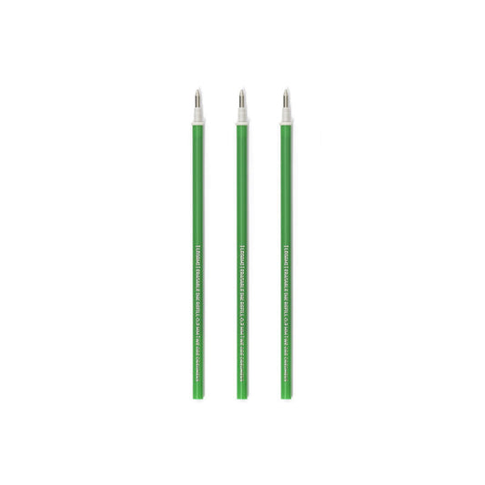 Repuestos bolígrafo de gel borrable Verde