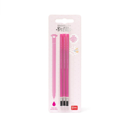 Repuestos bolígrafo de gel borrable Rosado